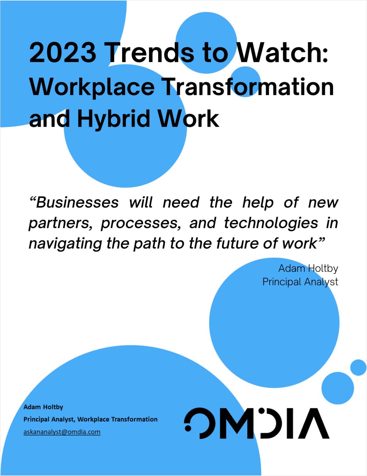 2023 Trends to Watch: Workplace Transformation and Hybrid Work