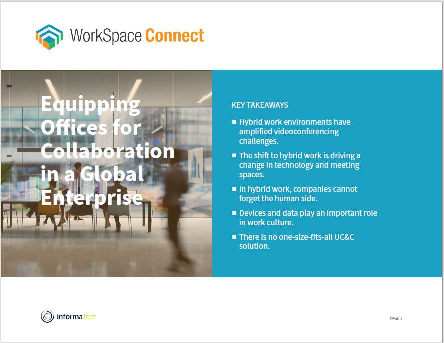 Equipping Offices for Collaboration in a Global Enterprise