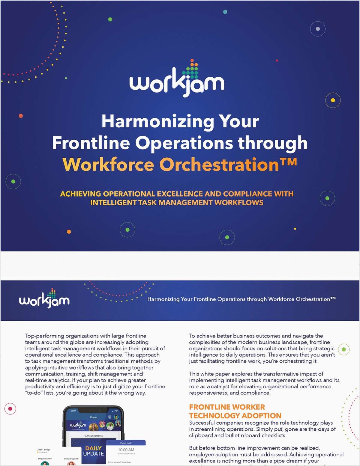 Harmonizing Your Frontline Operations through Workforce Orchestration™