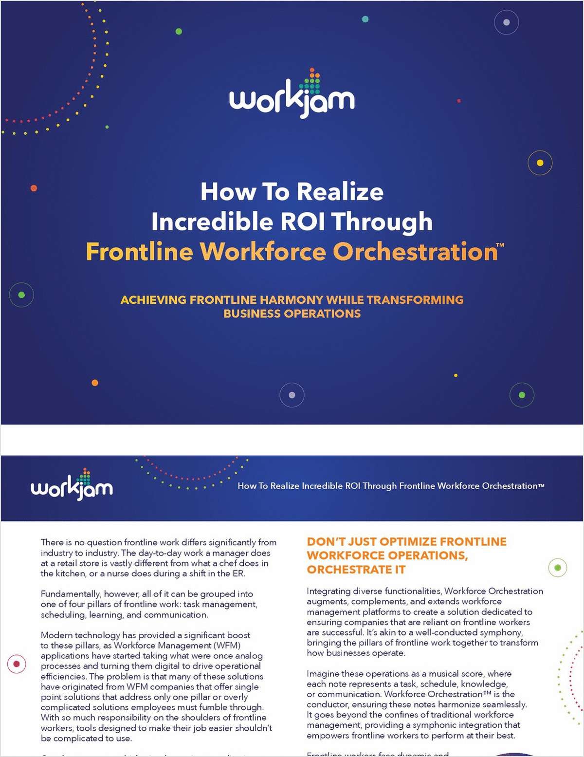 How To Realize Incredible ROI Through Frontline Workforce Orchestration™