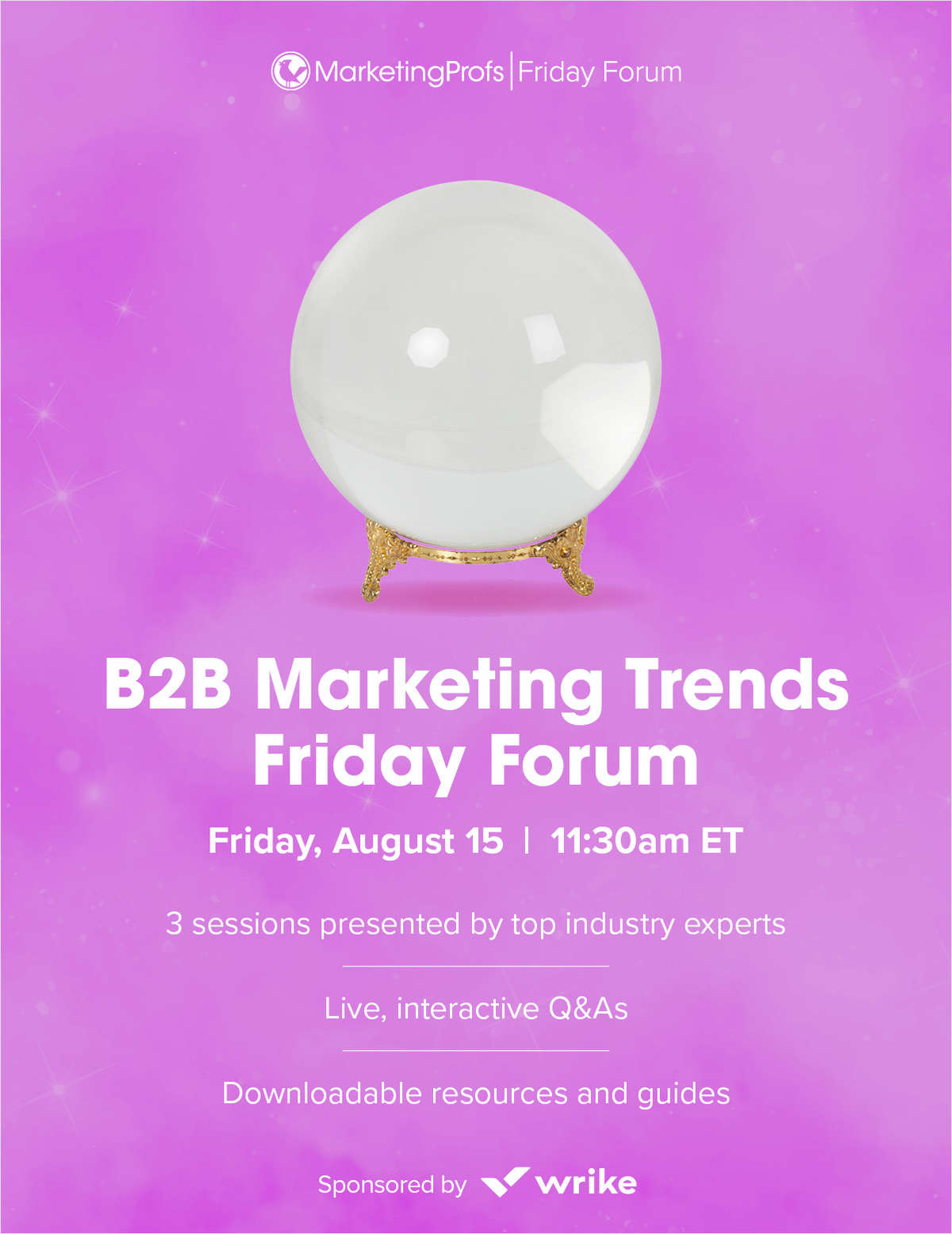 B2B Marketing Trends Friday Forum