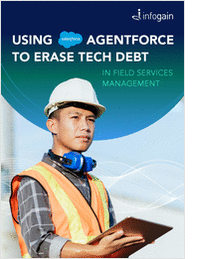 Using Agentforce to erase tech debt in Field Service Management