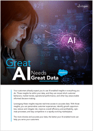 Great AI Needs Great Data