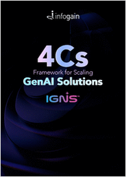 4Cs Framework for scaling GenAI solutions