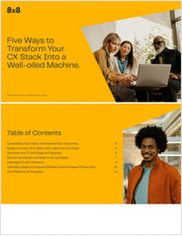 Five Ways to Transform Your CX Stack Into a Well-oiled Machine
