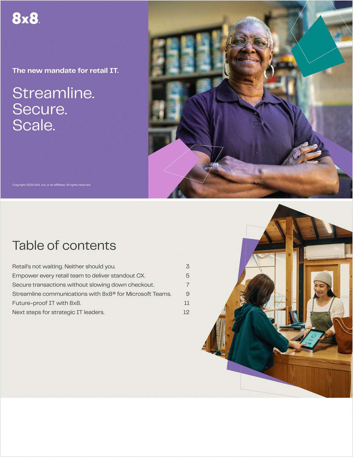 The new mandate for retail IT: Streamline. Secure. Scale.