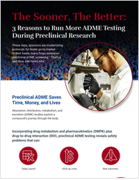 3 Reasons to Run More ADME Testing During Preclinical Research