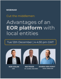 Free Online Webinar - Cut the middlemen: The Advantages of an EOR Platform with local entities