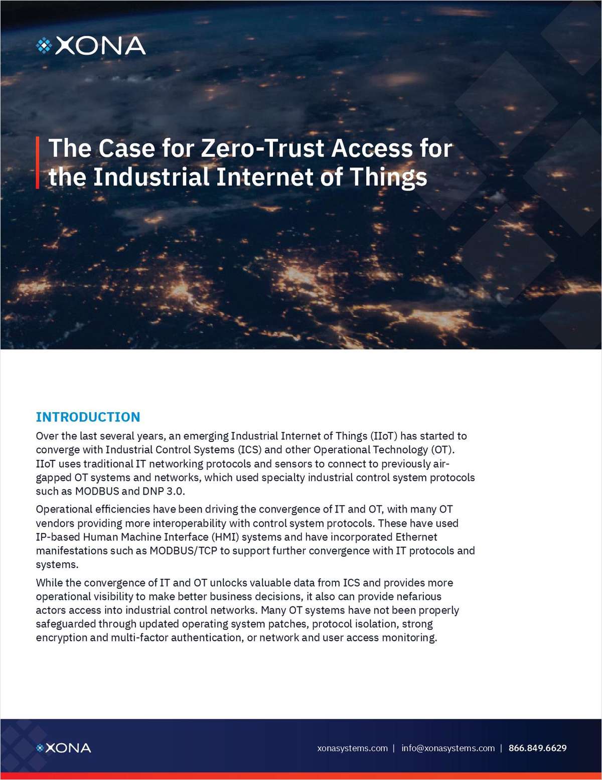 The Case for Zero-Trust Access for the Industrial Internet of Things (IIoT)