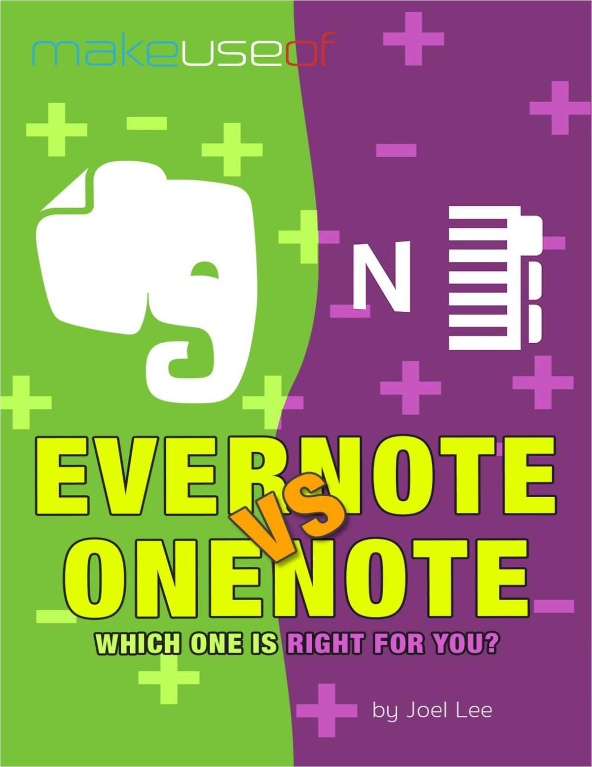 makeuseof evernote onenote