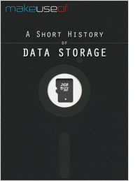 From Punch Cards to Holograms -- A Short History of Data Storage