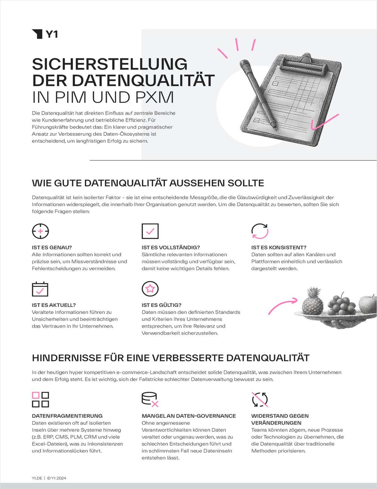 SICHERSTELLUNG DER DATENQUALITÄT IN PIM UND PXM