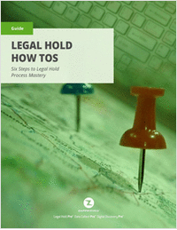 Legal Hold How Tos - 2017 Guide