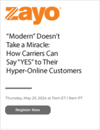 'Modern' Doesn't Take a Miracle: How Carriers Can Say 'YES' to Their Hyper-Online Customers