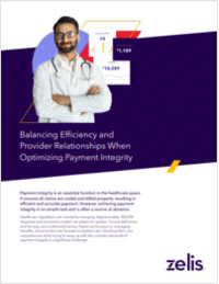 Balancing Efficiency and Provider Relationships When Optimizing Payment Integrity