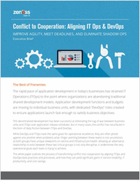 Conflict to Cooperation: Aligning IT Ops & DevOps