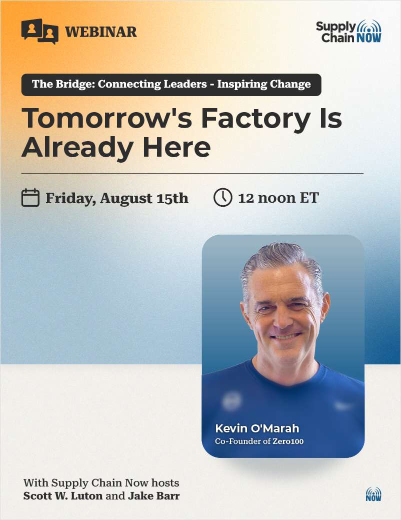 Tomorrow's Factory Is Already Here