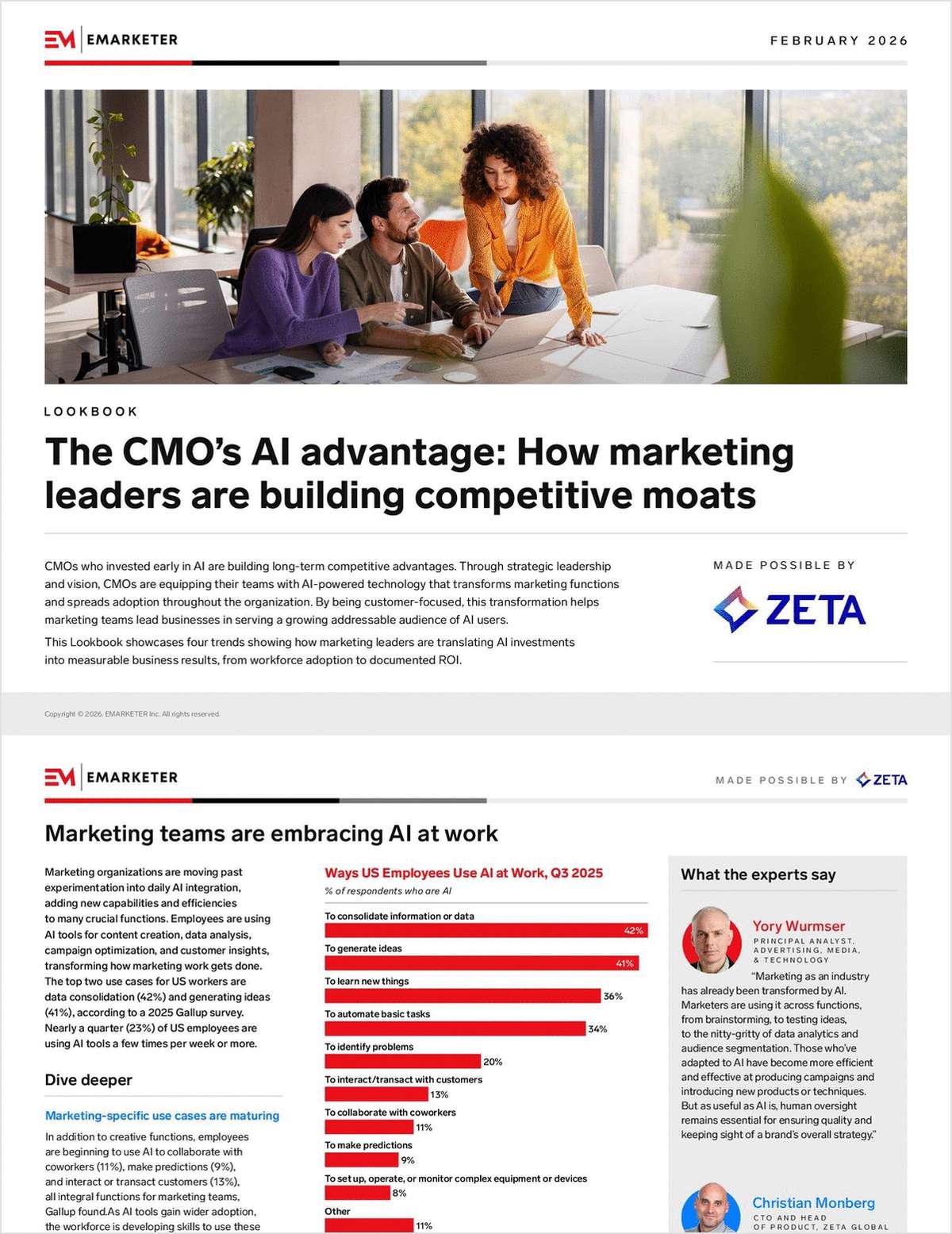 The AI Advantage: How Marketing Leaders are Building Competitive Moats