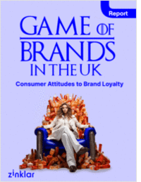 Game of Brands in the UK: Consumer Attitudes to Brand Loyalty