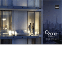 Ozone1 Residence - Dive Into Life