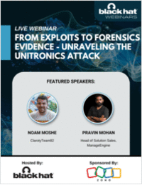 From Exploits to Forensics Evidence - Unraveling the Unitronics Attack
