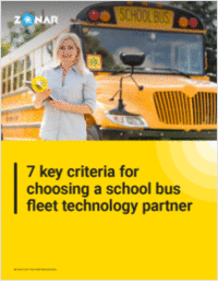 7 Key Criteria for Choosing a School Bus Fleet Technology Partner