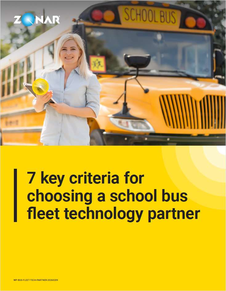 7 Key Criteria for Choosing a School Bus Fleet Technology Partner