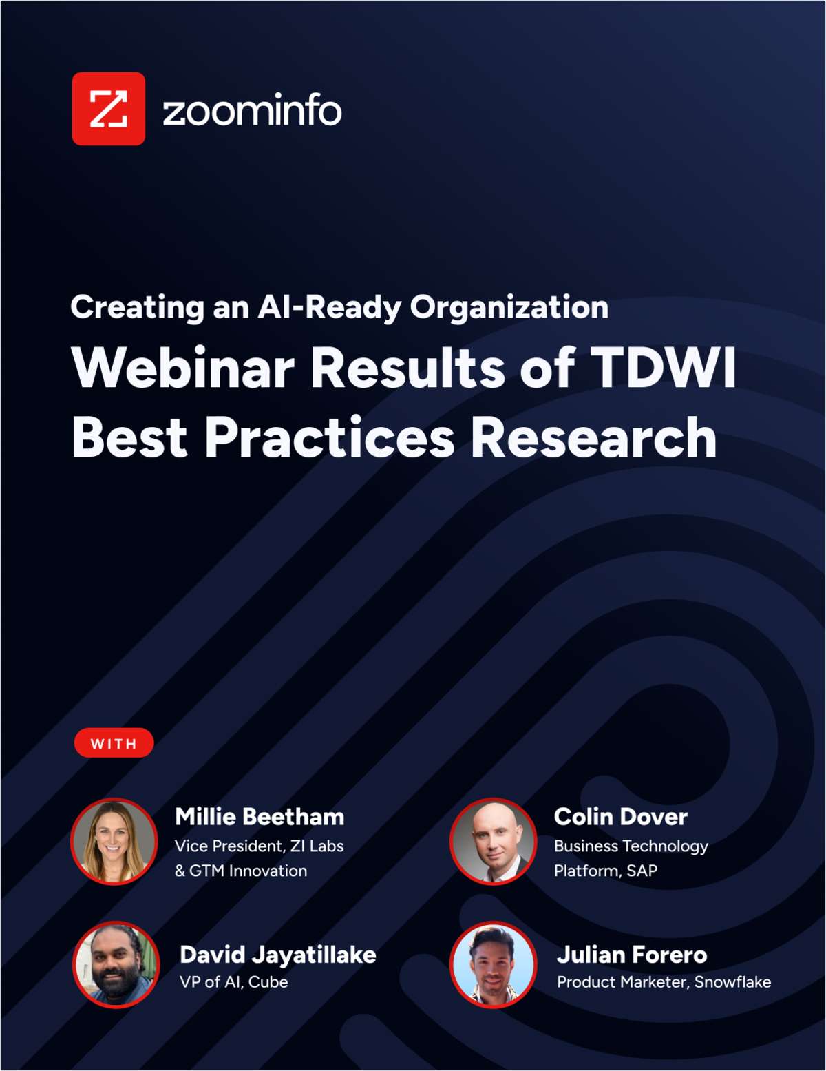 Creating an AI-Ready Organization -- Webinar Results of New TDWI Best Practices Research