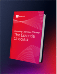 Marketing Operations Efficiency: the Essential Checklist