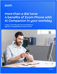More than a dial tone: 4 benefits of Zoom Phone with AI Companion in your workday