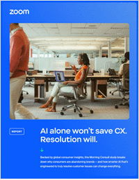 AI alone won't save CX. Resolution will.