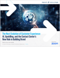 The Next Evolution of Customer Experience: AI, Upskilling and Contact Centers' New Role in Building Brand