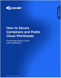 How to Secure Containers and Public Cloud Workloads