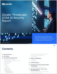 Zscaler ThreatLabz 2024 AI Security Report