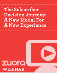 The Subscriber Decision Journey: A New Model For A New Experience
