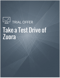 Take a Test Drive of Zuora