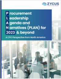 Procurement Leadership Agenda & Narratives: PLAN 2023