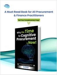 Why The Time for Cognitive Procurement is Now!