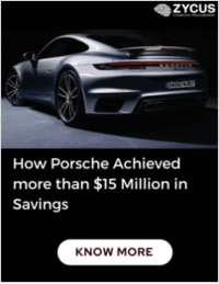 How Porsche AG won the procurement data race & achieved savings more than $15 Mn?