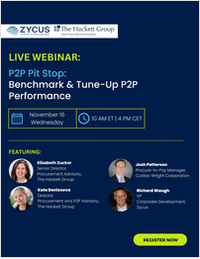 Benchmark & Tune-Up Procure-to-Pay Performance