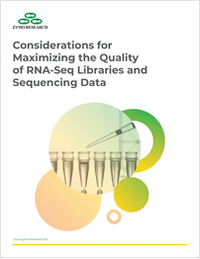 Considerations for Maximizing the Quality of RNA-Seq Libraries and Sequencing Data