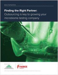 Finding the Right Partner: Outsourcing Is Key to Growing Your Microbiome Testing Company